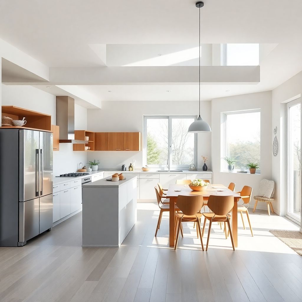 Дизайн кухни-столовой: как совместить эргономику и стиль в одном пространстве