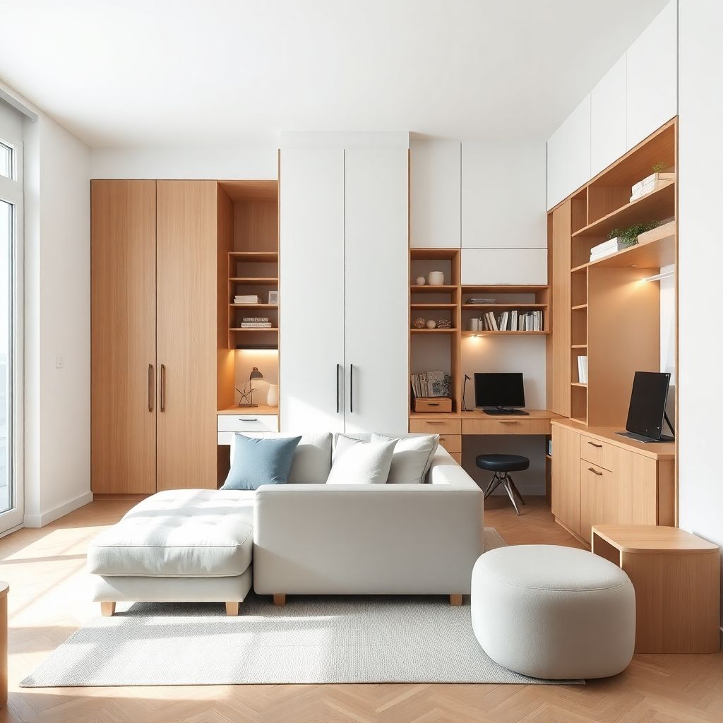 Функциональная мебель для маленьких квартир — лайфхаки и обзоры решений