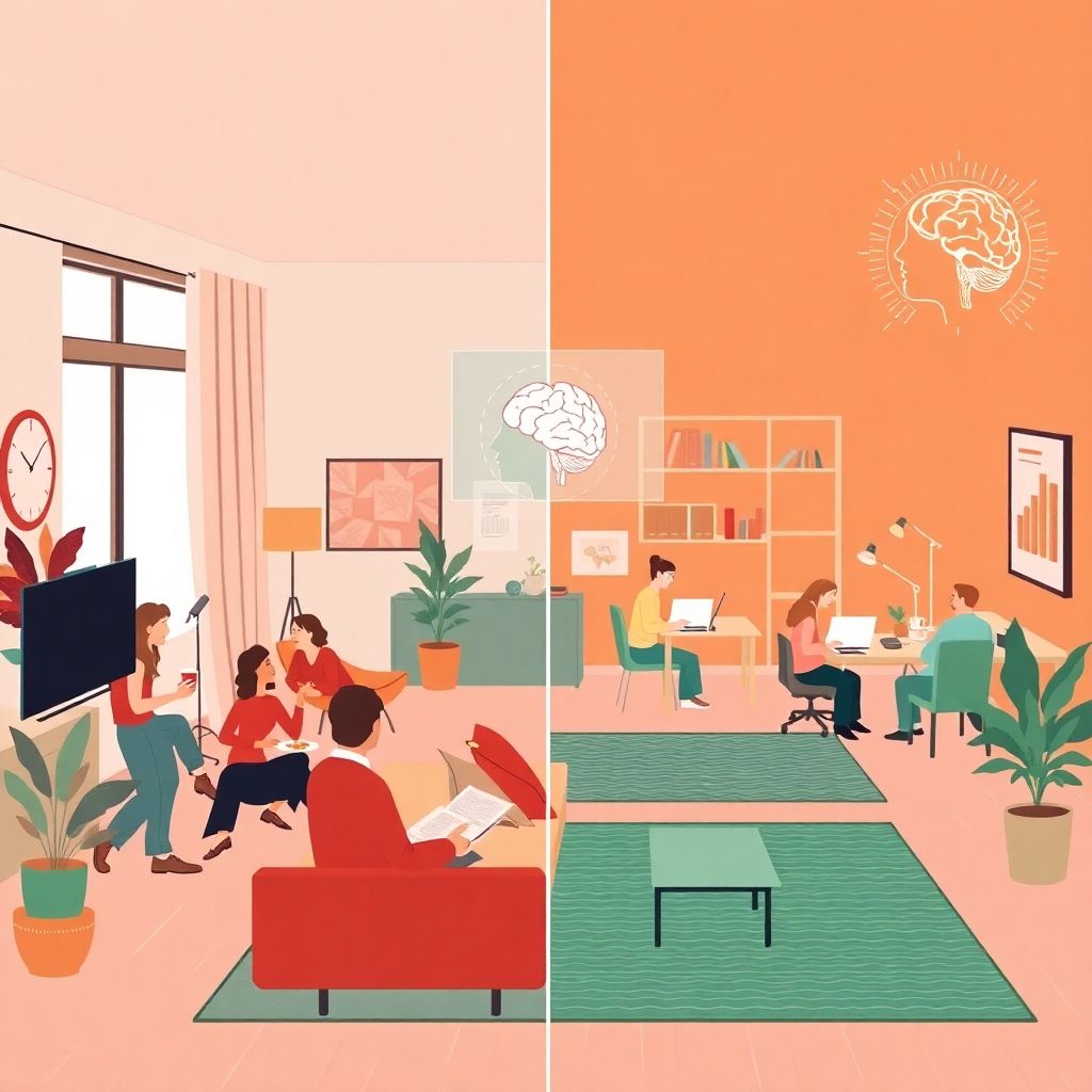 Психология цвета в интерьере и влияние оттенков на настроение человека