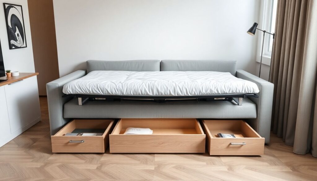 Мебель-трансформер для малых помещений: функциональные варианты и советы по выбору - иллюстрация