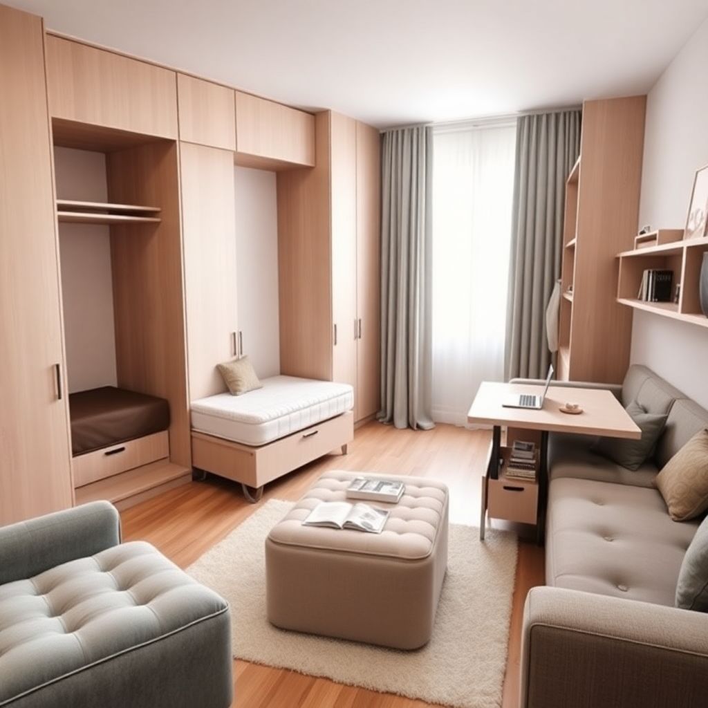 Мебель-трансформер для малых помещений: как выбрать функциональные решения