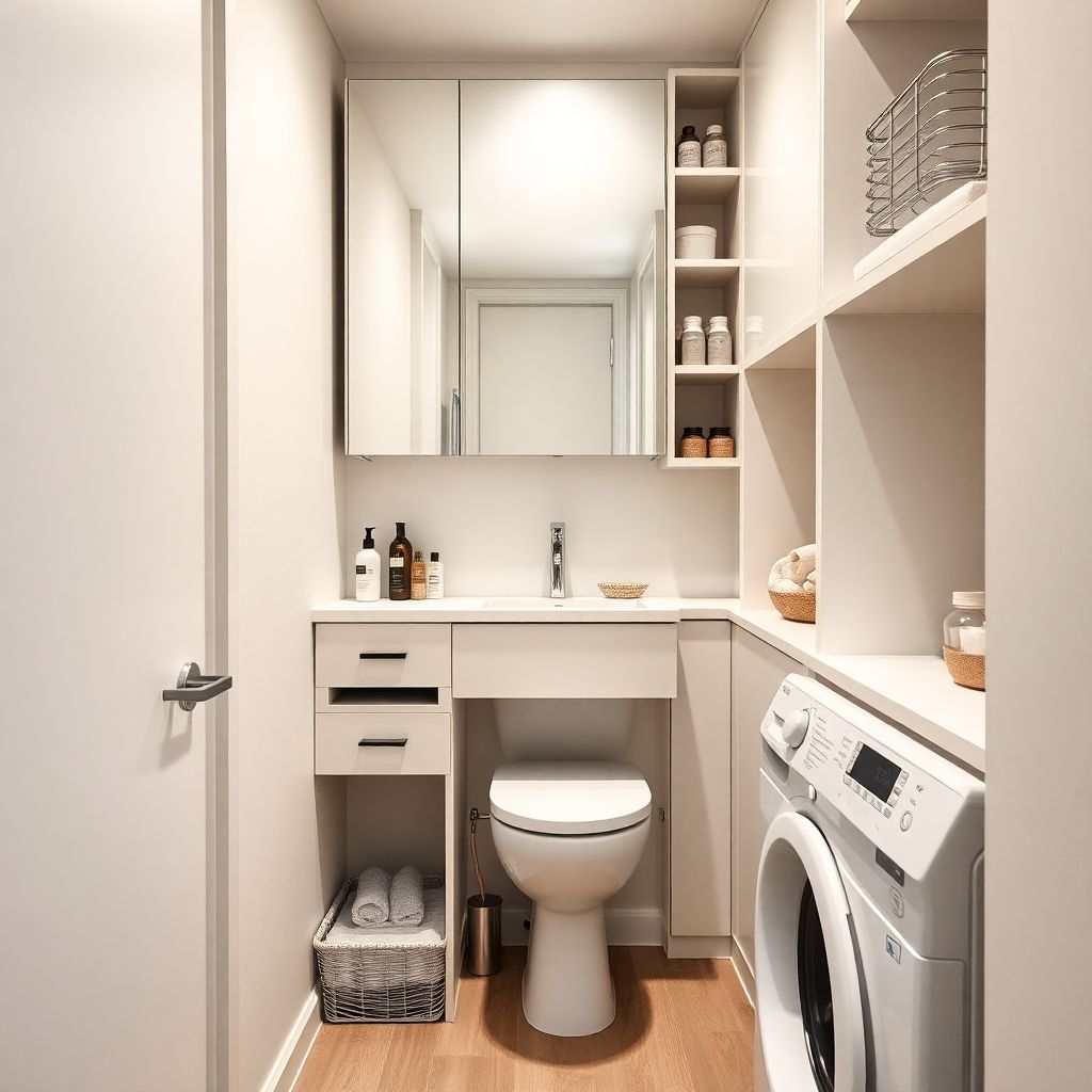 Эргономика ванной комнаты: компактные решения для удобного хранения и доступа