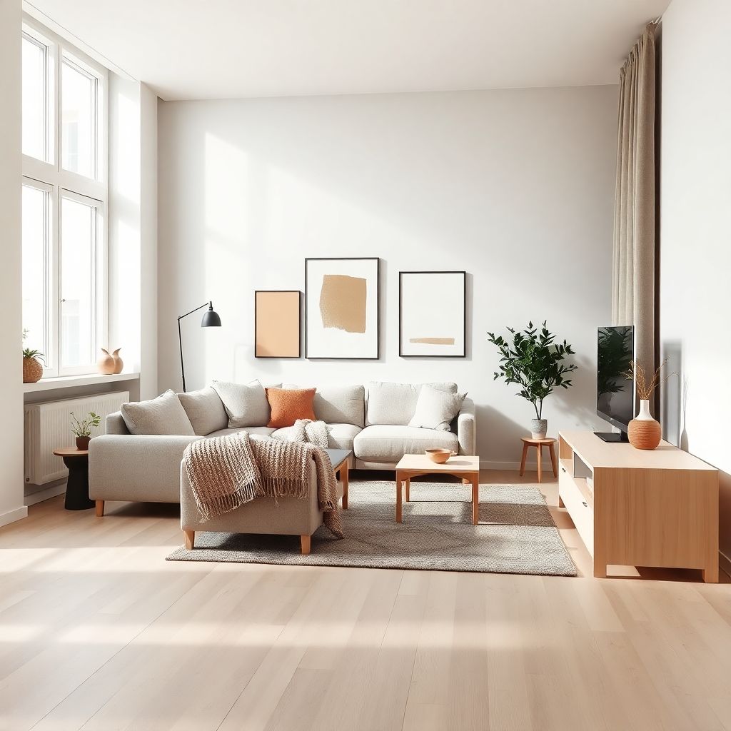 Скандинавский стиль в интерьере квартиры: тепло, простота и уют