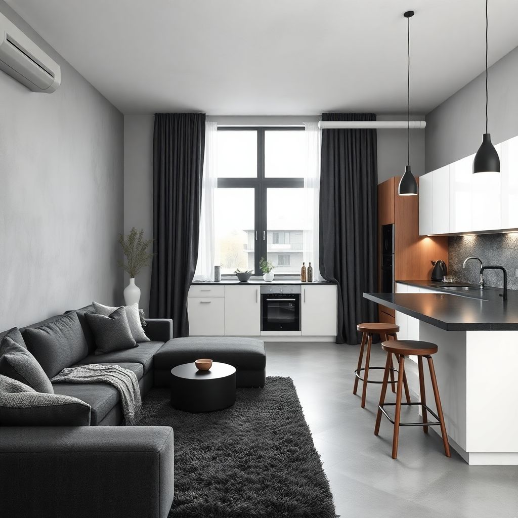 Монохромные интерьерные решения: как избежать монотонности и сделать дом живым