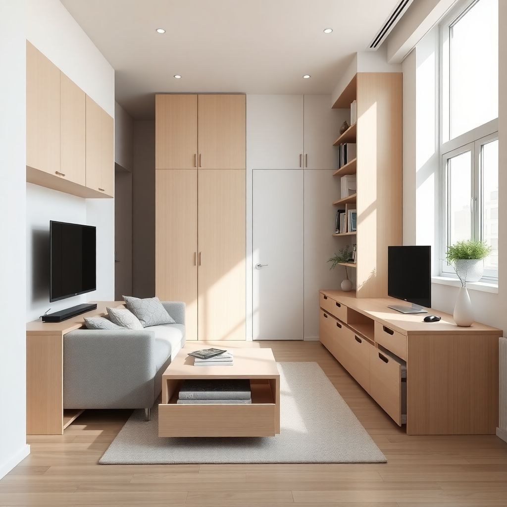 Идеи хранения в малогабаритной квартире: стеллажи, ниши и уютные уголки