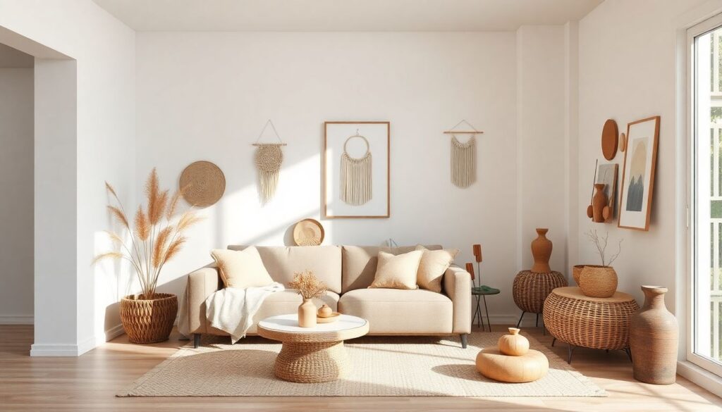 Использование натуральных материалов в современном интерьере: плюсы и минусы - иллюстрация