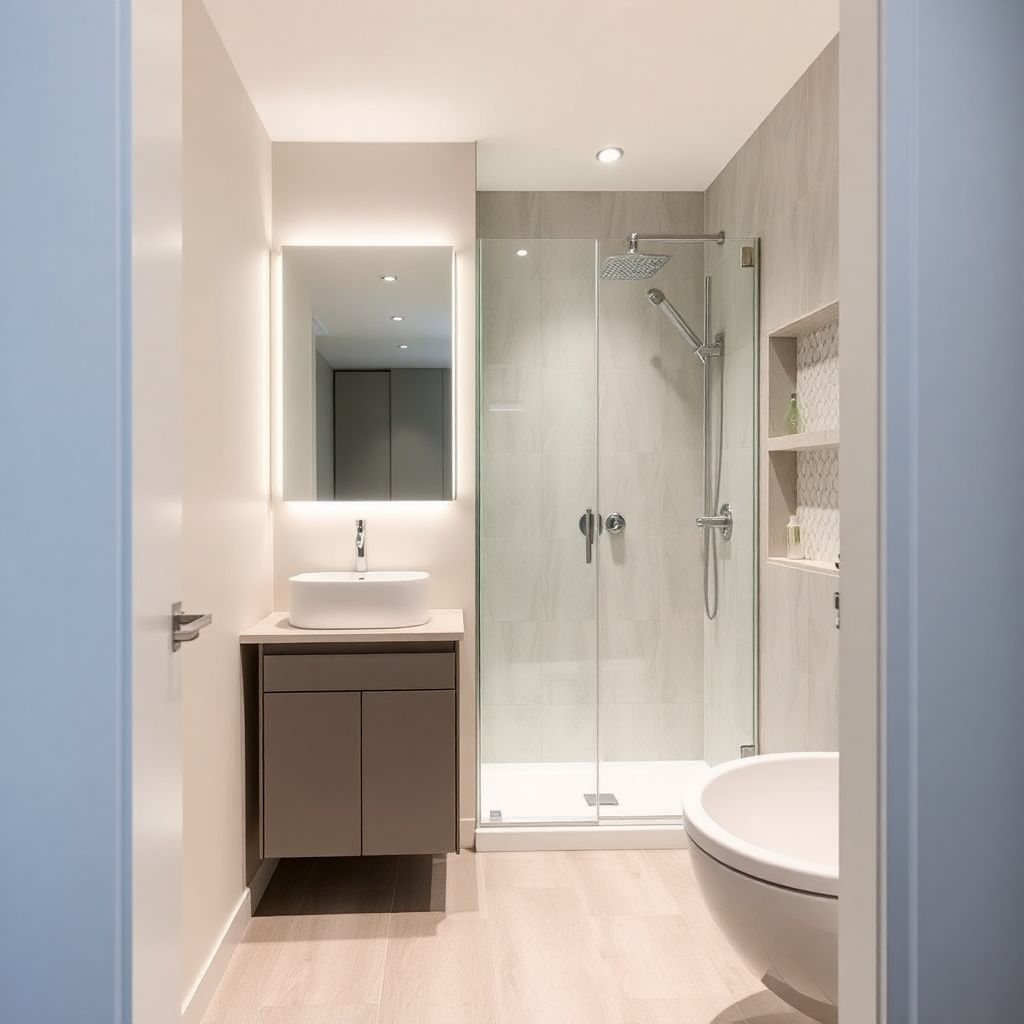 Маленькая ванная: идеи компактной планировки и удобной системы хранения